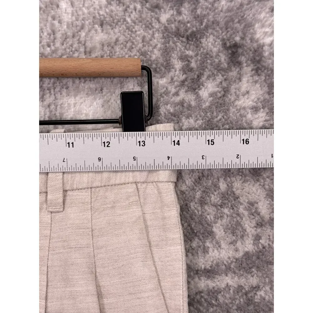 Aritzia The Effortless Pants 6 Womens Linen Wilfred Pleated Trouser